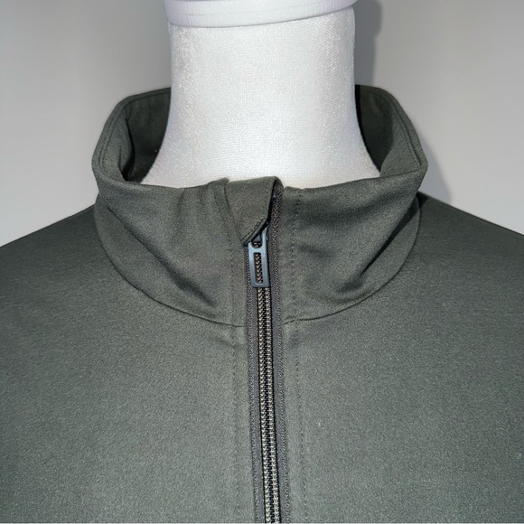 Adidas x Zoe Saldana Legacy Olive Green Track Jacket Womens XS, Minimalist Style - Picture 3 of 11